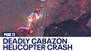 Multiple dead in helicopter crash in Cabazon