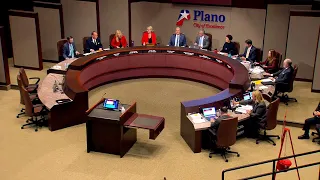 Plano City Council Meeting- November 14, 2022