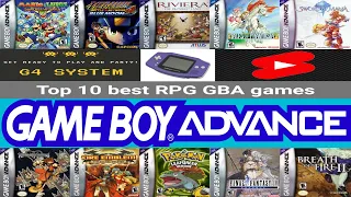 top 10 best RPG GBA games #Shorts