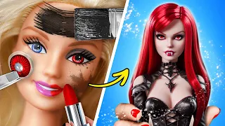 Como se tornar um VAMPIRO! transformação extrema de barbie! De Barbie a Vampira, por La La Lândia