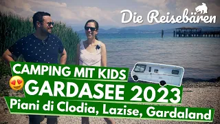 Camping am Gardasee Piani di Clodia 2023 Campingplatz Lazise Gardaland Garda Bardolino  | VLOG#3