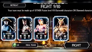SHAO KAHN RELIC HUNT COmplete Towers #1-5 (ALL BOSSES and TEST UR MIGHTS GAMEPLAY)update1.15 mkx iOS