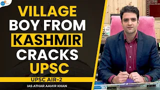 This UPSC AIR-2 Success Story Will Surely Move You | IAS Athar Aamir Khan | Kashmir | Josh Talks
