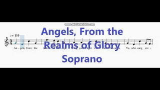 Angels, From the Realms of Glory SOPRANO(Christmas song)