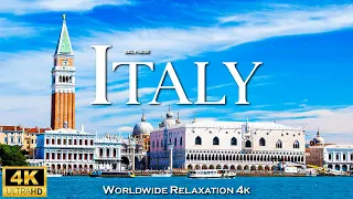 ITALY 4K • Scenic Relaxation Film with Peaceful Relaxing Music & Nature Video Ultra HD