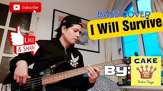I Will Survive - Cake (Bass Cover)🎧