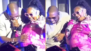 Ja Rule Fondling Ashanti And Her Baby During The Show In Fantastic Voyage Cruise In Puerto Rico