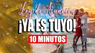 ASUME Y MANIFIESTA en 10 MINUTOS 🚀🔥!! Poderosa MEDITACIÓN de LEY DE ASUNCIÓN✨ | La Chica Cuántica