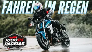 Motorradfahren im Regen - diese Regeln musst du unbedingt beachten!