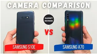 Samsung S10e vs Samsung A70 camera comparison! Who will win?