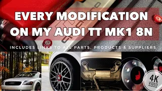 Every Modification On My [Audi TT MK1 8N]
