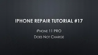 iPhone 11 PRO not charging