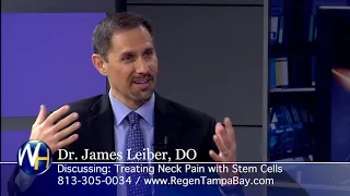 Stem Cells for Treating Neck Pain with Regenexx Tampa Bay and Sarasota's James Leiber, DO