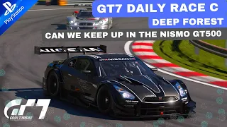 GT7 Daily Race C Deep Forest Raceway | Upgrade 1.18 GT-R Nismo GT500