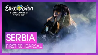 SNIPPET - Teya Dora - Ramonda | Serbia 🇷🇸 | First Rehearsal | Eurovision 2024