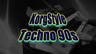 KorgStyle  -Techno 90s (Korg Krome, Pa 900) Cover 2019 New