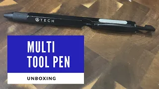 Multi-Tool Pen Review - ATECH 9 in 1 pen | EDC Pen Review