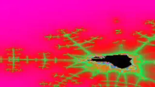perpendicular burning buffaceltichearttricornmandelbrot ship zoom (cursed fractal)