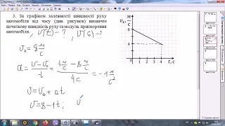 Рівноприскорений прямолінійний рух. Прискорення. Розв'язування задач