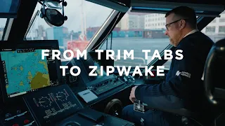 Zipwake – Passenger ferry Flaggskär – A journey from trim tabs to a Zipwake system