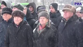 В Твери состоялся торжественный митинг, посвященный 75-летию снятия блокады Ленинграда