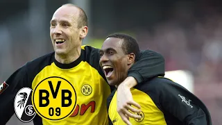 4 Goals in 6 Minutes! | SC Freiburg - BVB 1:5 | Season 2001/02 | BVB-Throwback