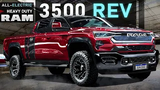 All-Electric RAM 3500 REV - FIRST EVER Electric Heavy Duty Comes from RAM Trucks?