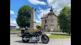 Harley Davidson Sportster Forty Eight Road trip