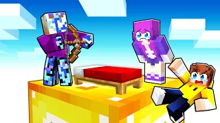 LUCKY BLOCK Bedwars in Minecraft!