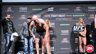 UFC Sweden 2015: Nikita Krylov vs  Stanislav Nedkov Weigh Ins