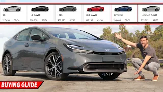 The *OFFICIAL* 2023 Toyota Prius Buying Guide - LE vs XLE vs LTD