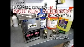 Honest Review Of My Small Engine Shop Ultrasonic Cleaner & The Cleaning Solutions I Use