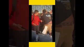 Fight breaks out at Jake Paul and Tyron Woodley's pre fight press conference