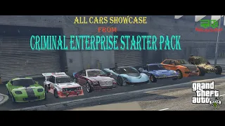All Cars Criminal Enterprise Starter Pack | How To Claim All Cars | GTA 5 Online | All Cars Showcase