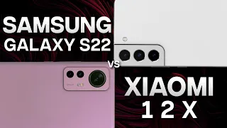 SAMSUNG GALAXY S22 vs XIAOMI 12X comparison and review