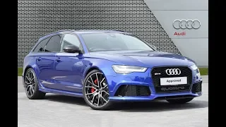 AUDI A6 RS6 PLUS AVANT TFSI QUATTRO BLUE 2017