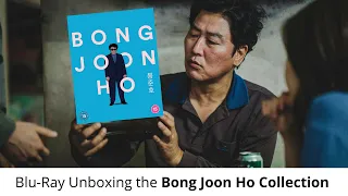 Blu-Ray Unboxing of the Bong Joon Ho Collection Curzon Artificial Eye Boxset