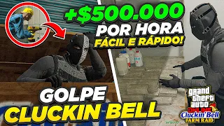 COMO FAZER o GOLPE do CLUCKIN BELL SOLO e FURTIVO - GUIA COMPLETO GTA 5 ONLINE