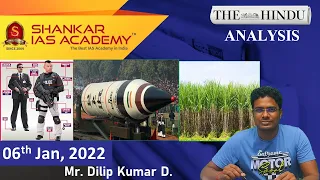 The Hindu Daily News Analysis || 06th January 2022 || UPSC Current Affairs ||Prelims'22 & Mains'21