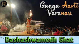 Ganga Aarti Varanasi Ghat 2021 // Dashashwamedh Ghat Full Ganga Aarti // Varanasi Vlogs