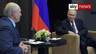 Belarus: Putin and Lukashenko discuss plane diversion