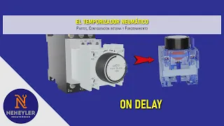 Como Funciona un Temporizador Neumatico On Delay  LADT2| Explicacion con Animaciones