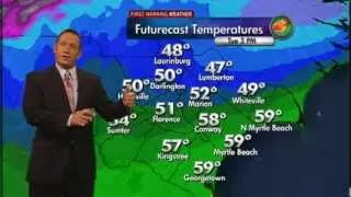 Tuesday's cold front brings rain and cold air to follow