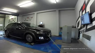 Peugeot 508 2.0 Bluehdi 180cv AUTO Reprogrammation Moteur @ 190cv Digiservices Paris 77 Dyno