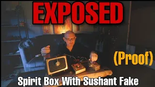 Huff Paranormal EXPOSED (Proof)  5+ Evidences | Spirit Box with Sushant Singh Scam | Explained