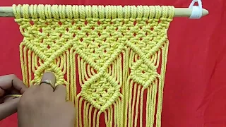 Macrame shelf/ Diy macrame/macrame wallhanging/macrame step by step tutorial