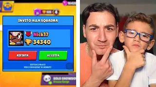 Mio Cugino di 6 anni Riceve l'invito da Nick17 su Brawl Stars