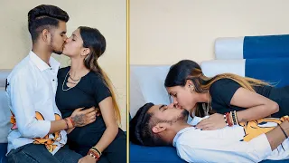 Physical Prank On My So Much Handsome Boyfriend❤ | Real Kissing Prank | Gone Romantic | Nancy Rajput