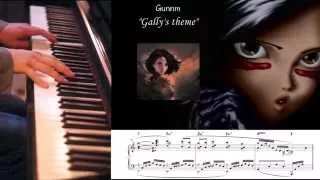 Gunnm (Battle Angel Alita)-"Alita/Gally's theme"-piano cover