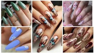 Fabulous and stylish Nail Compilation printed summer 🏝️ 🌞 Beautiful nail art designs in 2024//2025
